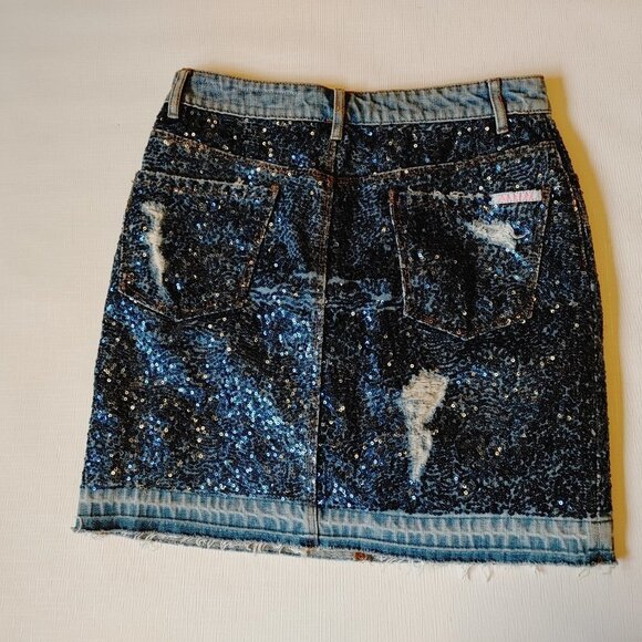 Sass & Bide MOJO-KIKO Skirt Sequin 38 - Picture 6 of 10